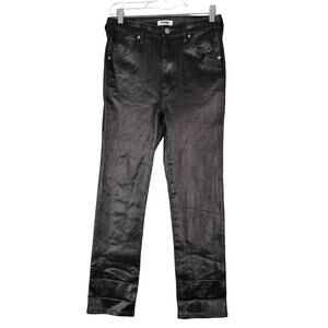 Wrangler Black Straight Leg Jeans